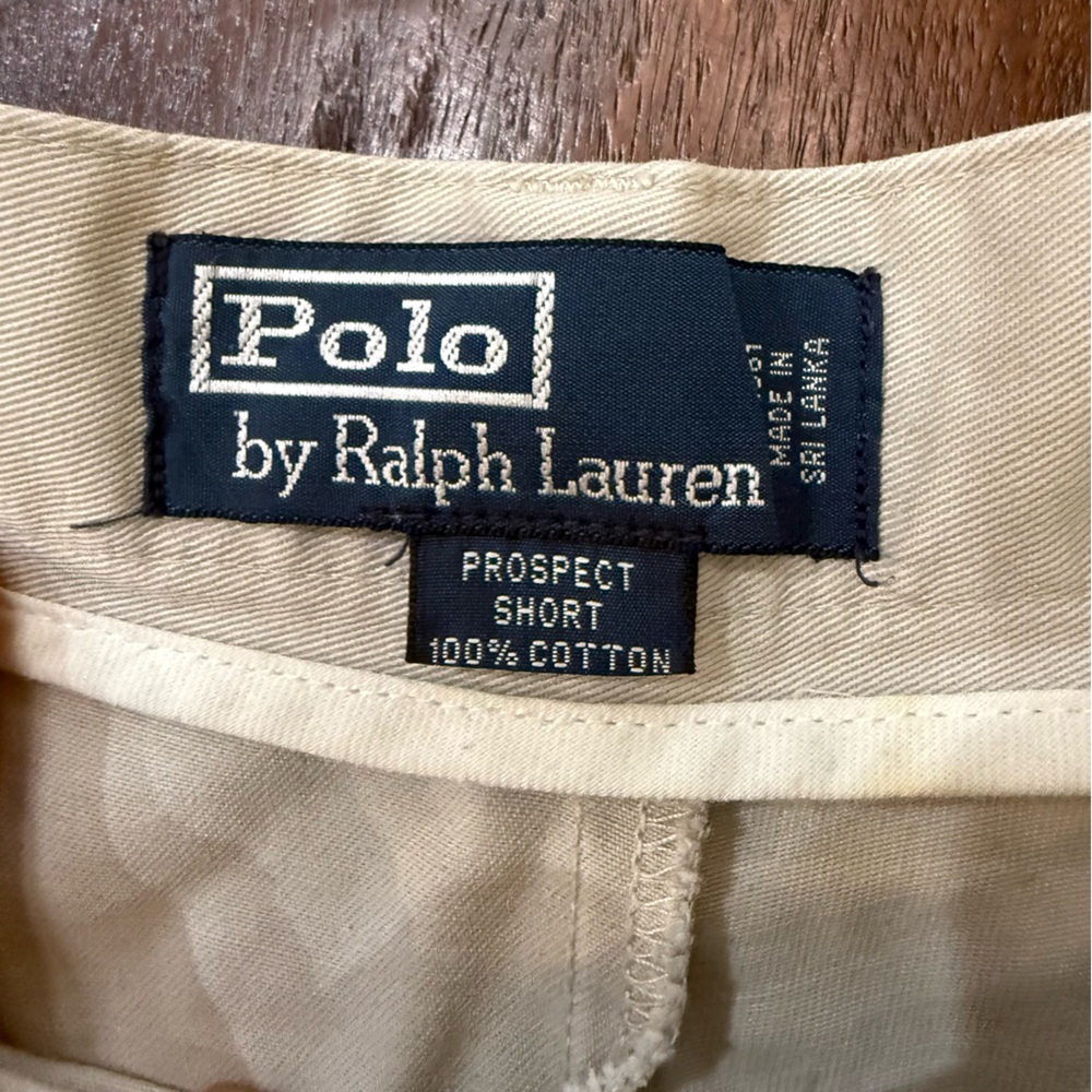Polo Ralph Lauren Prospect Flat Front Men Shorts in Classic Stone W 42 - Picture 2 of 14